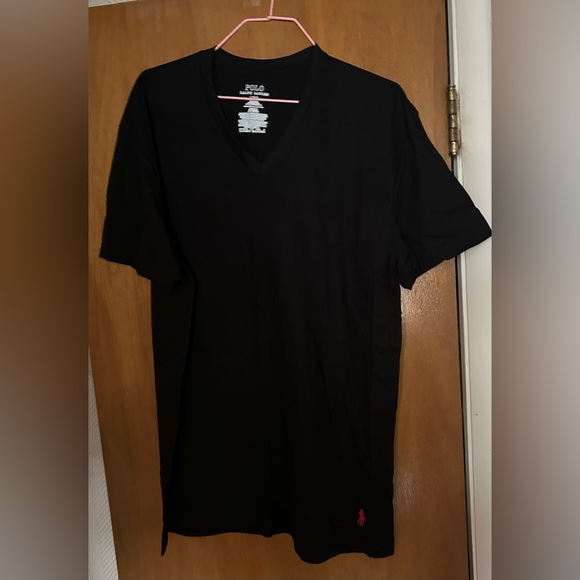 New Men's Black Polo by Ralph Lauren T-shirt size Large 100% Cotton - Picture 16 of 16